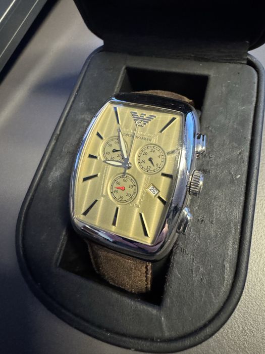 Emporio Armani cronógrafo (novo preço)