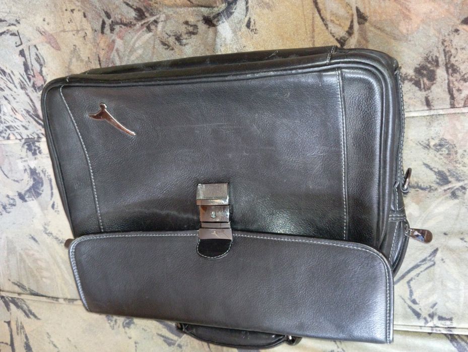 Torba skórzana elegancka vintage
