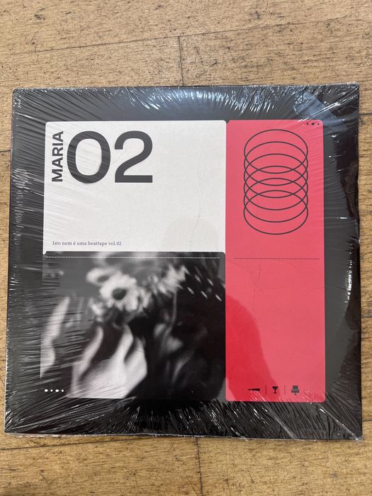 Vinil "Isto nem é uma beattape vol.02" - MARIA (Novo / Selado)