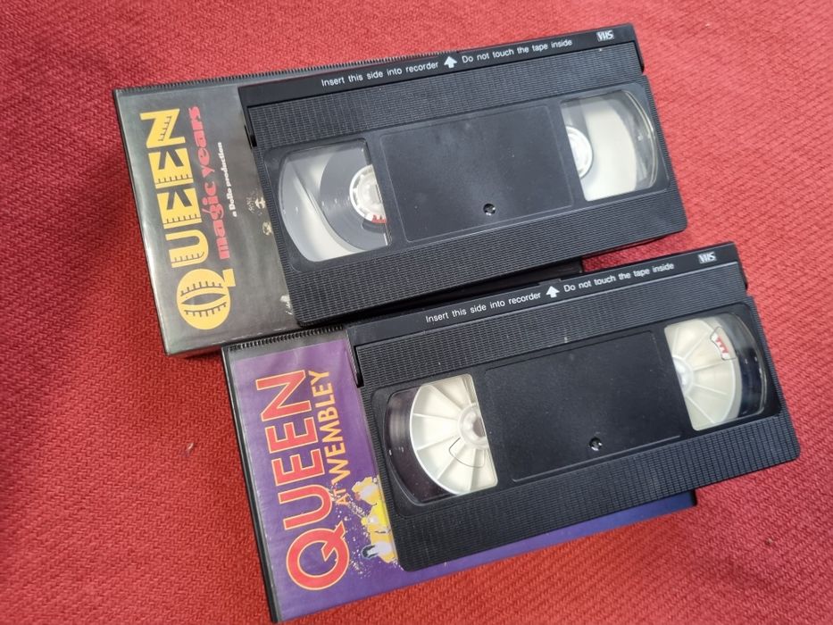 Kasety VHS zespołu quinn koncert na Wembley i nie tylko