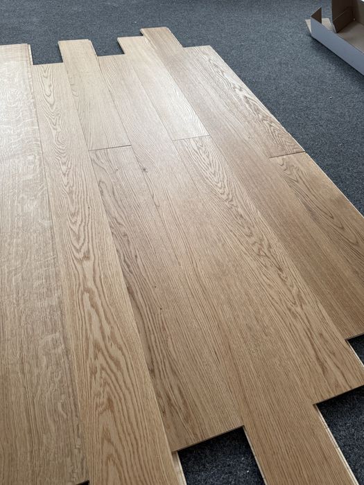 Deska CLICK 5G Dąb Nature 14x150x1900mm,4faza, LAKIER naturalny, 79 m2