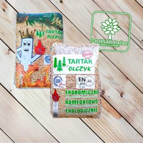 Pellet OLCZYK PREMIUM Transport GRATIS Certyfikowany A1 EN+ DIN+  6 mm