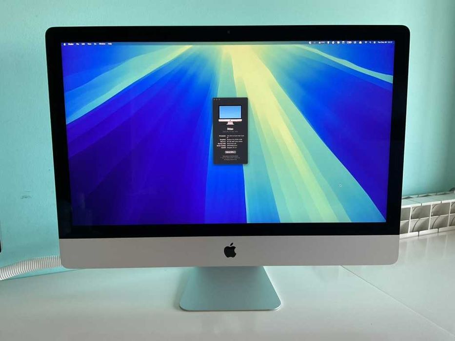 iMac 27" Retina 5K (2019) i9 8-Core 64GB RAM (com caixa original)