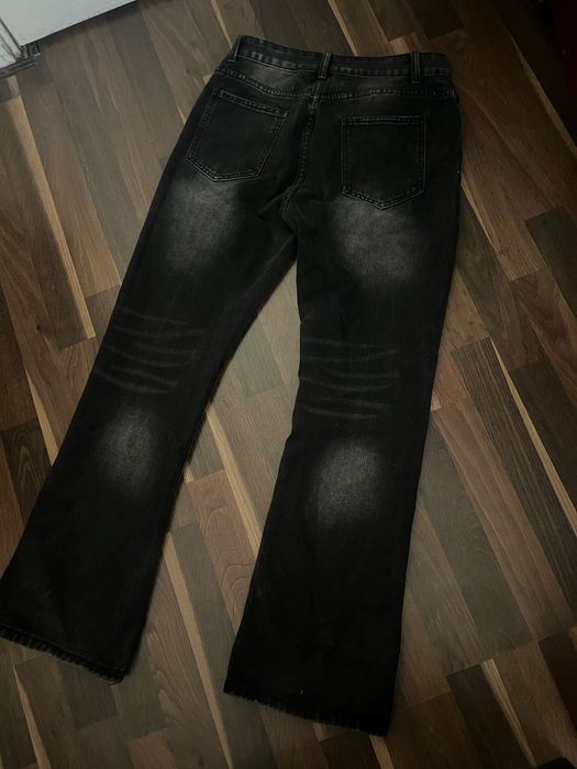 flared jeans not zara