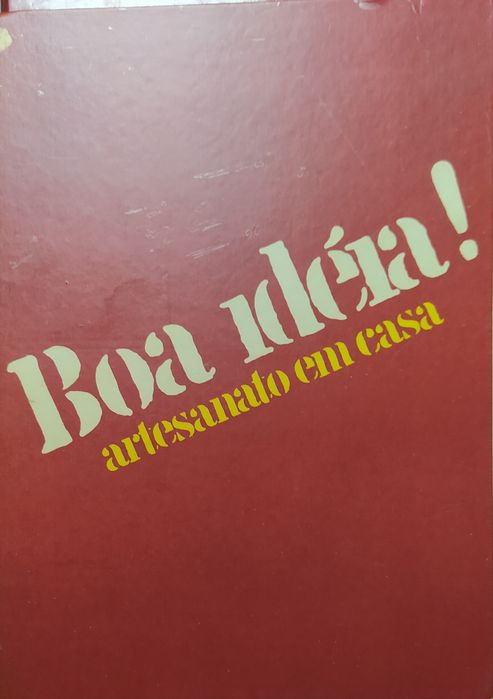 Boa Ideia- 4 Volumes de revistas Artesanato