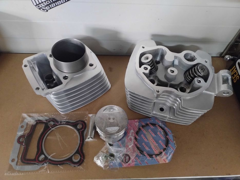 Honda XR 125 L NXR125 XR125L cylinder glowica tłok big bore 150cc