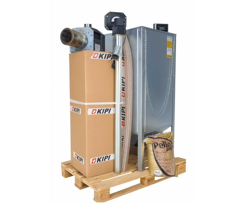 Dostawka na pellet do pieca kotła kipi 16 kW Zestaw przystawka Smf eco