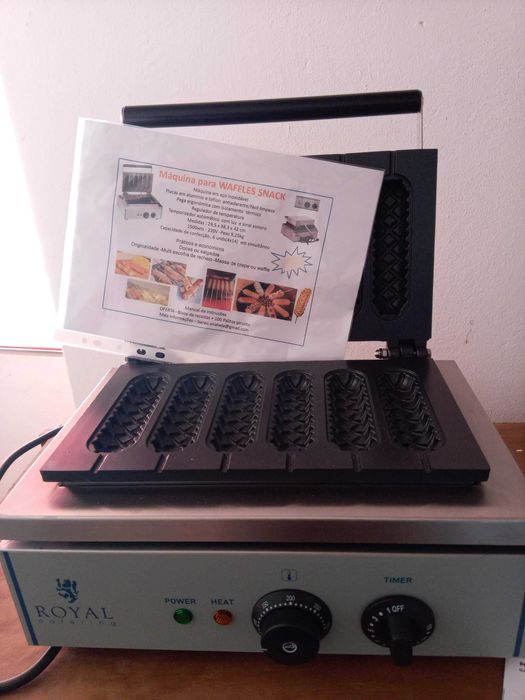 Máquina de crepe Suíço