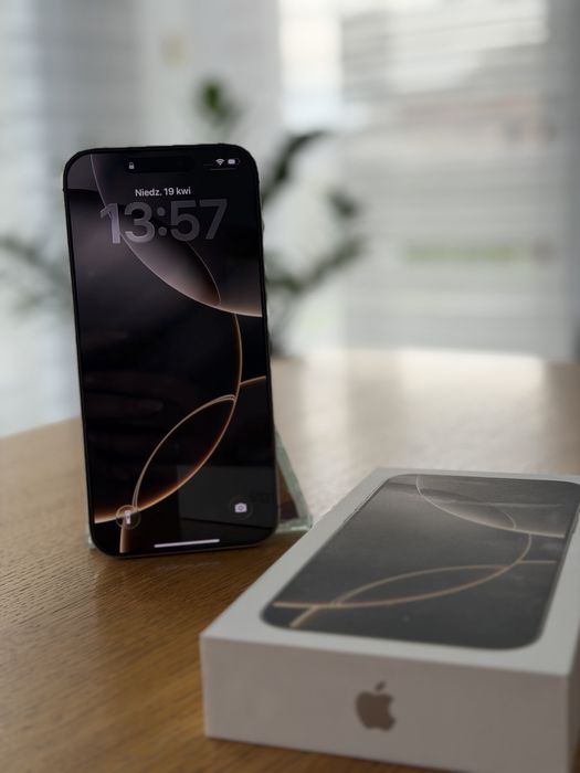 IPhone 16 Pro Max | Tytan Naturalny | Stan Idealny