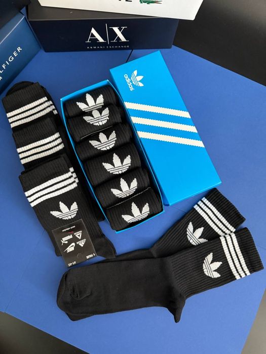 Чоловічі шкарпетки носки довгі шкарпекти теніс Адідас Найк