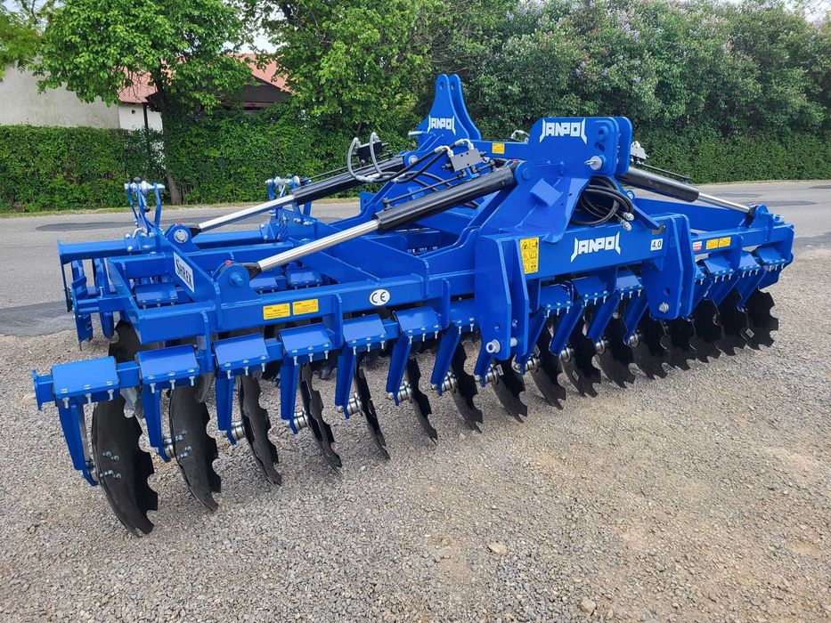 brona talerzowa hydrauliczna SHREK STRONG 4/5/6m 560 talerz daszek 600