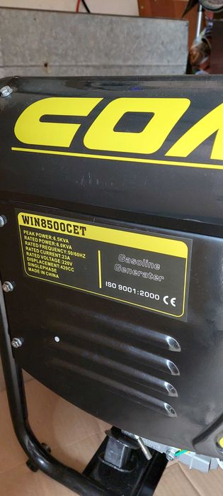 Продаю генератор новый COMAX pro 6 квт  обменяю на инверторный доплата