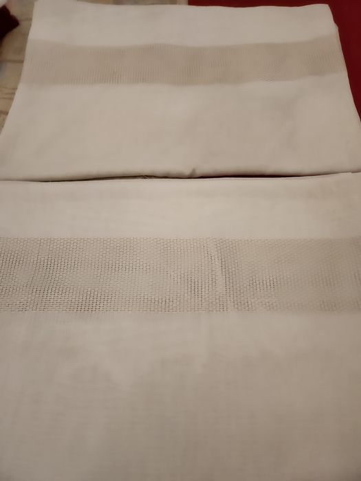 Dois cortinados  transparentes 7,3m largura