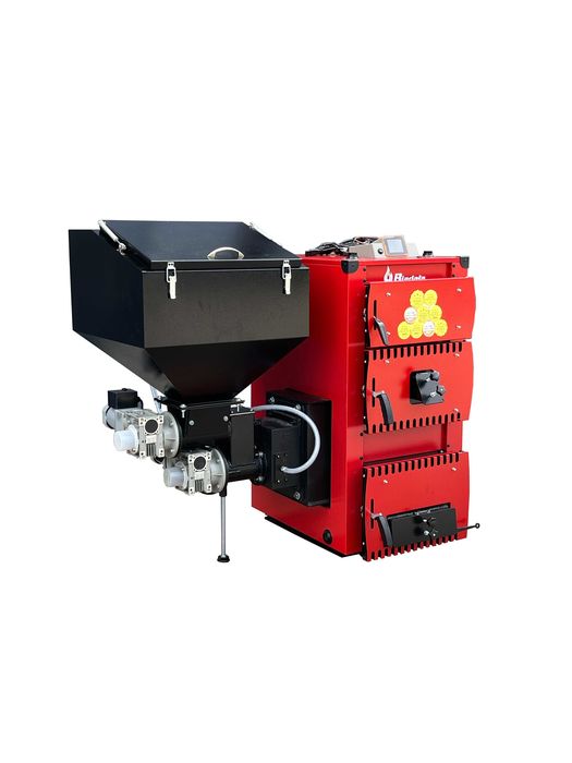 NOWOŚĆ! Kocioł na drewno, pellet, ekogroszek ATEST 5 KLASA 12 kW