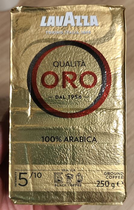 Kawa mielona Lavazza Pro Arabica termin ważności  30.03.2027