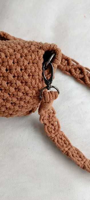 Torebka boho frędzle handmade