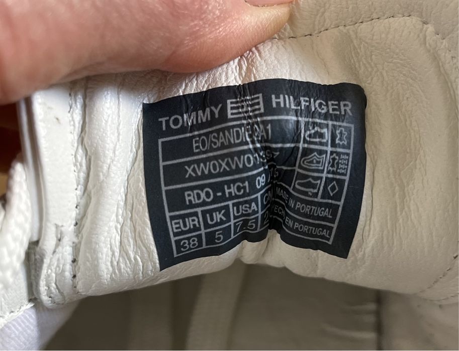 Tenisówki sneakersy białe Tommy Hilfilger