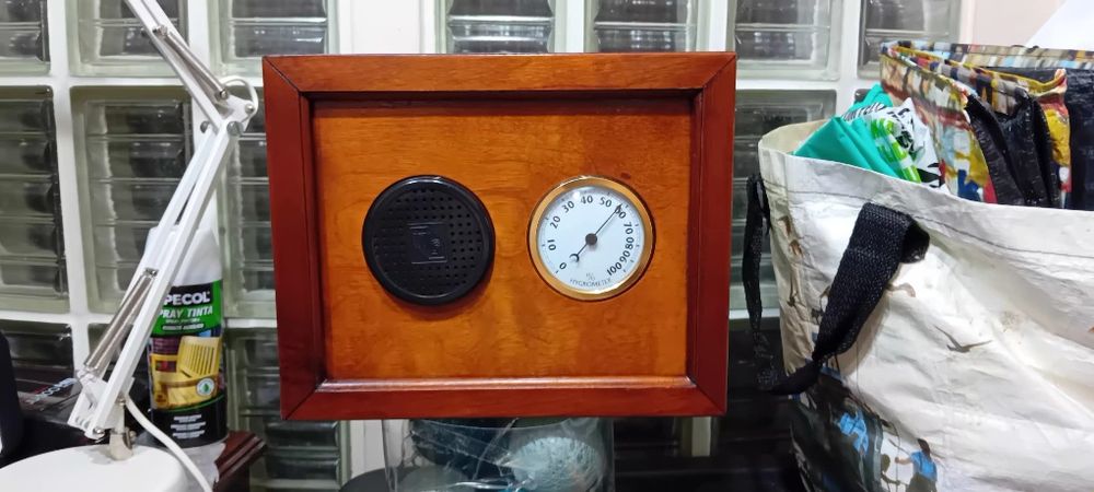 Caixa charutos humificador