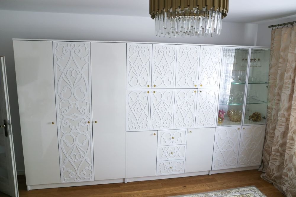 Zestaw mebli Glamour, połysk!