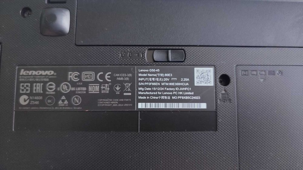 Ноутбук Lenovo G50-45