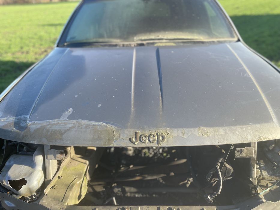Klapa tył maska jeep wj