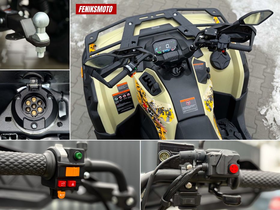 Quad Loncin 550S (2025) | Raty | Salon Wawa | Dostawa | BONUS 1000 zł