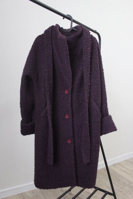 Тепле пальто букле