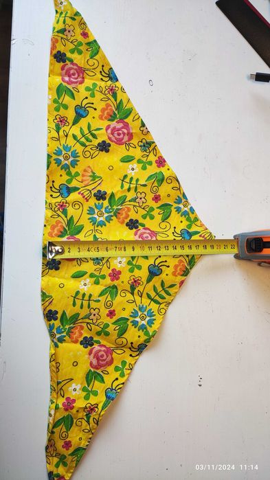 Bandana dla psa/ pupila / casual summer flowers byTOFFIK.