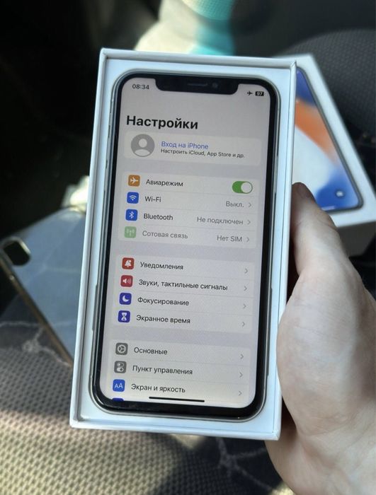 Iphone X / Айфон X / Батарея 100%