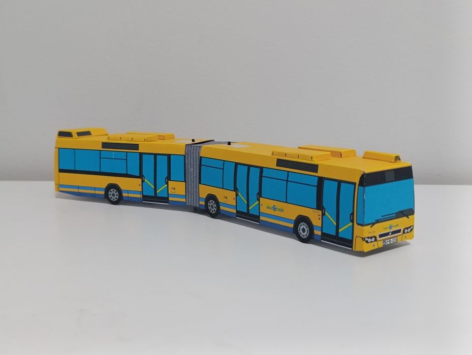 Volvo 7700 pom autobus miejski podmiejski malowanie firmowe ciężarówka