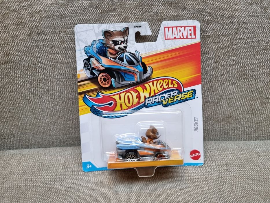 Hot Wheels Racer Verse Marvel- Rocket
