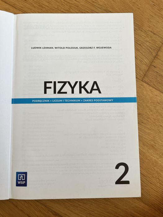 Fizyka 2 WSiP podrecznik do liceum i technikum zakres podstawowy