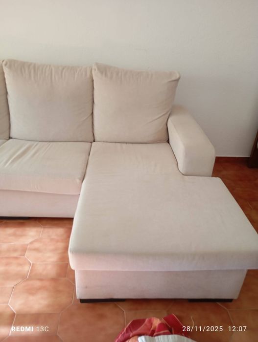 Sofá sheise branco