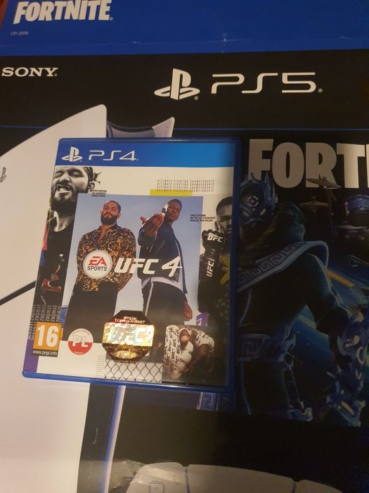 UFC 4 Pl Ps4 slim Pro Ps5