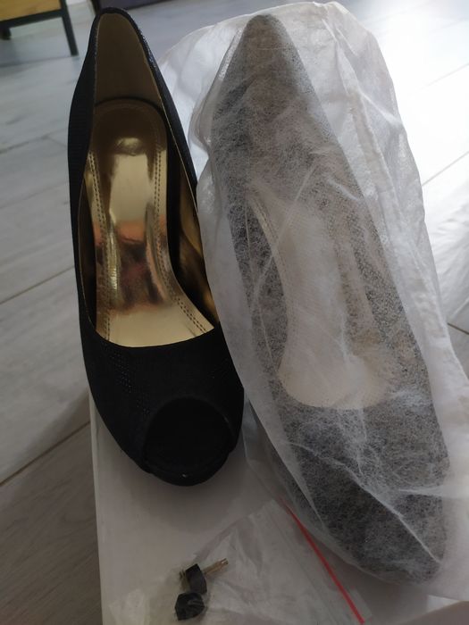 Buty czarne wizytowe