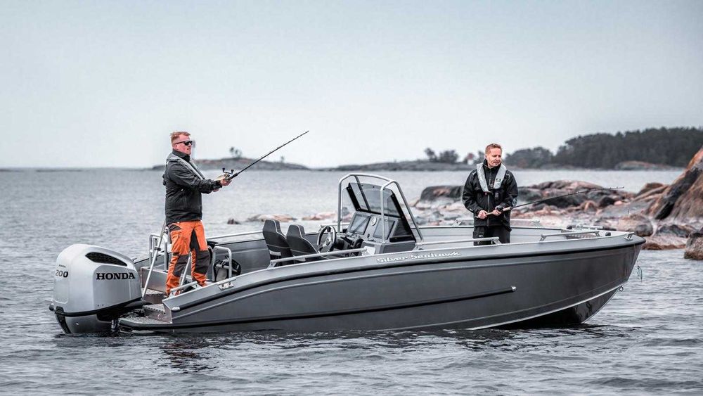 Silver Seahawk CCX > Łódź motorowa, motorówka aluminiowa