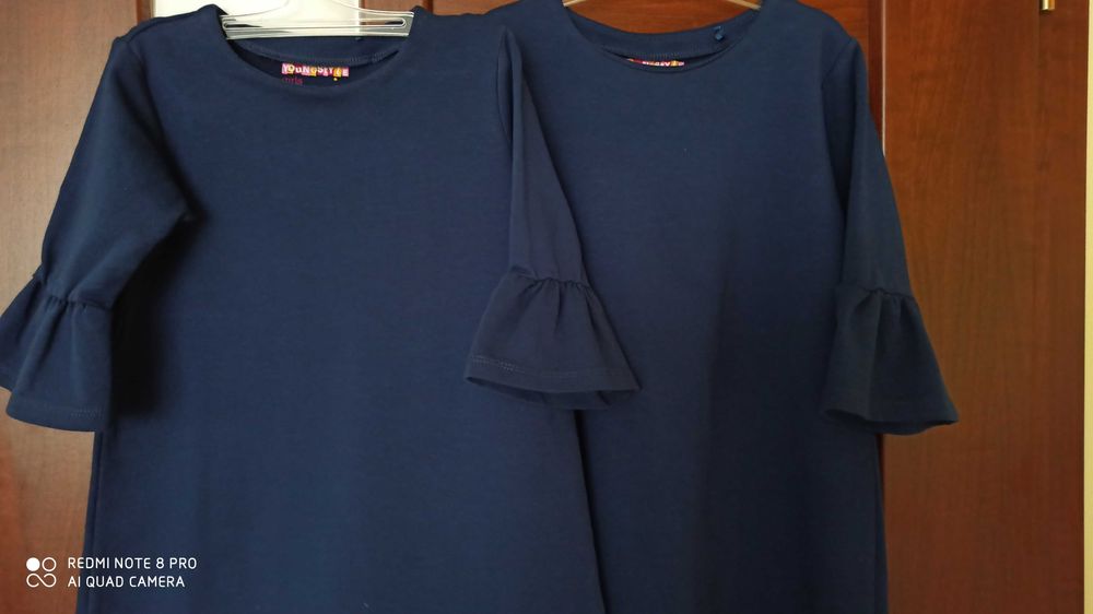 Sukienka granatowa 110/116