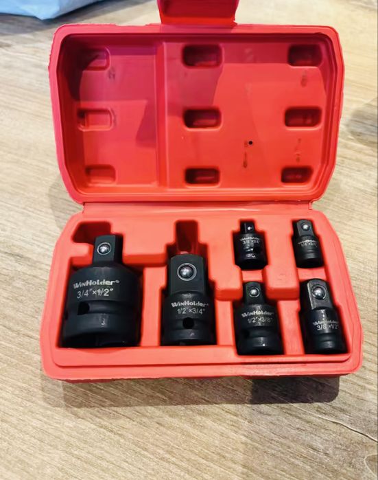 Набір адаптерів ударних 1/4 3/8 1/2 3/4 cr-mo