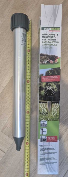 Odstraszacz norników i kretów Windhager PREMIUM zakres działania ok. 900 m²