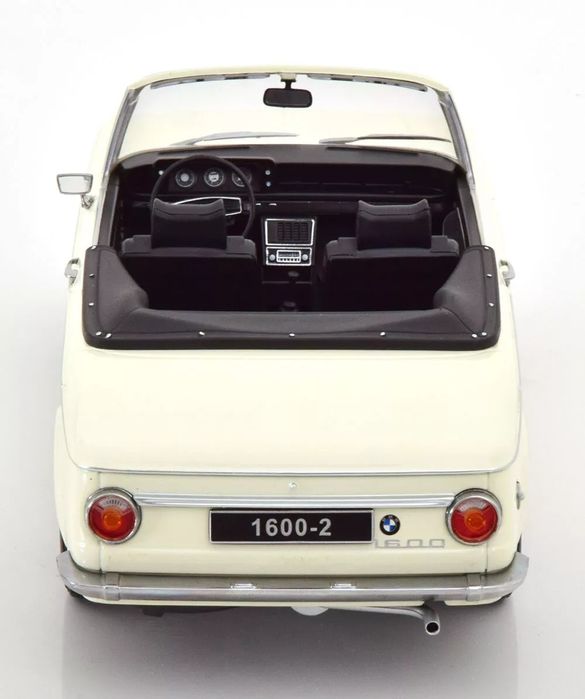 Kk-scale 1:18 bmw 1600-2 cabriole ano 1968