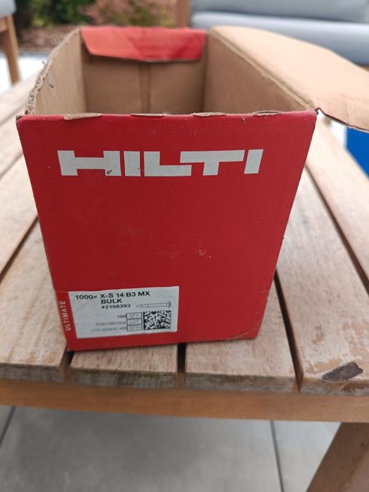 Hilti gwoździe do pistoletu:)