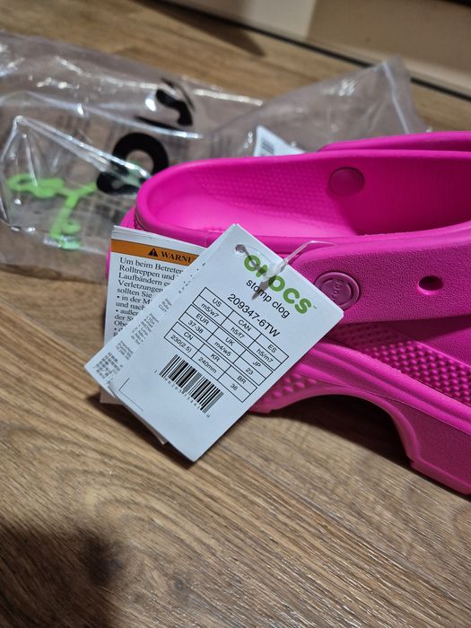 Жіночі сабо Крокс Crocs Classic Crush рожеві