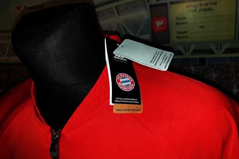 Bayern Monachium Adidas 2015 kurtka/bluza treningowa nowa rozmiar: XL