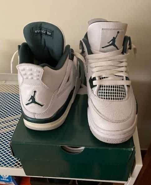 Air-jordan-4-retro-gs-oxidized-green 36.5