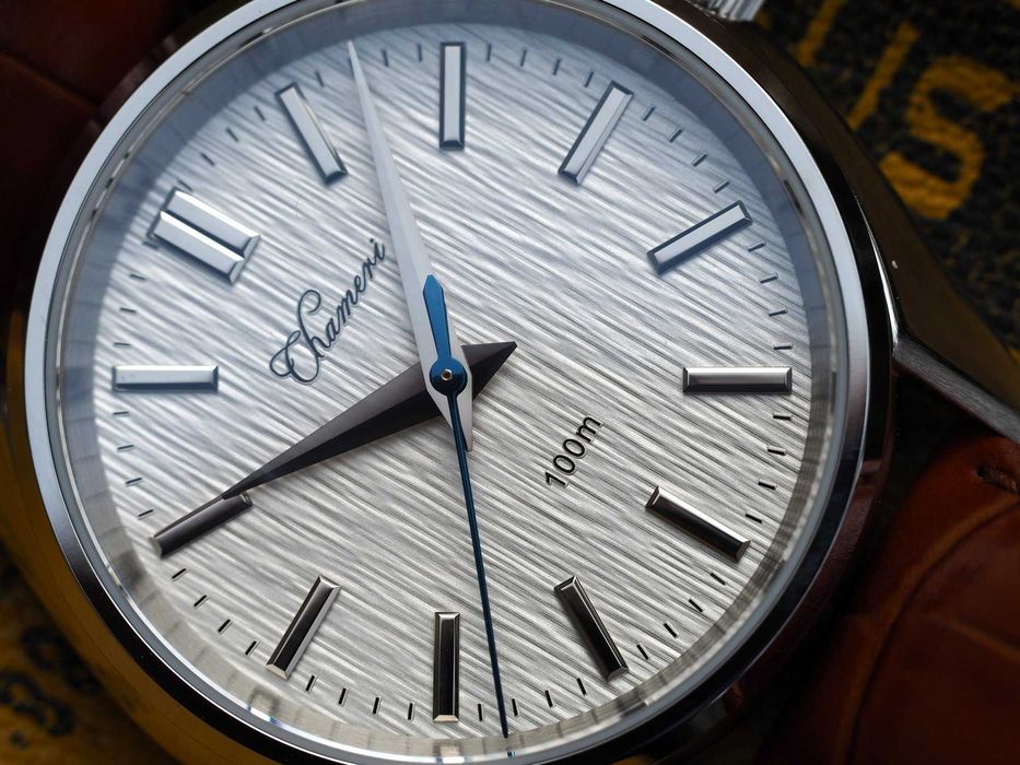 Chameri GS04, Homage Grand Seiko, VH31, szafir