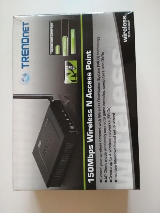 Router TRENDnet TEW-650AP Access Point Wireless N, 150Mb/s
