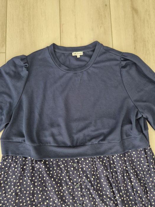 Bluzka ciążowa C&A MAMA granat rozm. XL