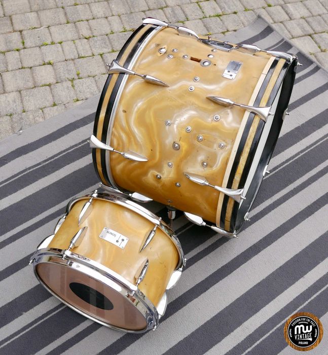 ‼️ Perkusja Sonor Teardrop 20", 13" Gold Satin Flame ‼️