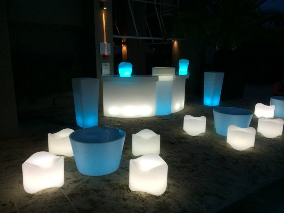 Balcão com luz