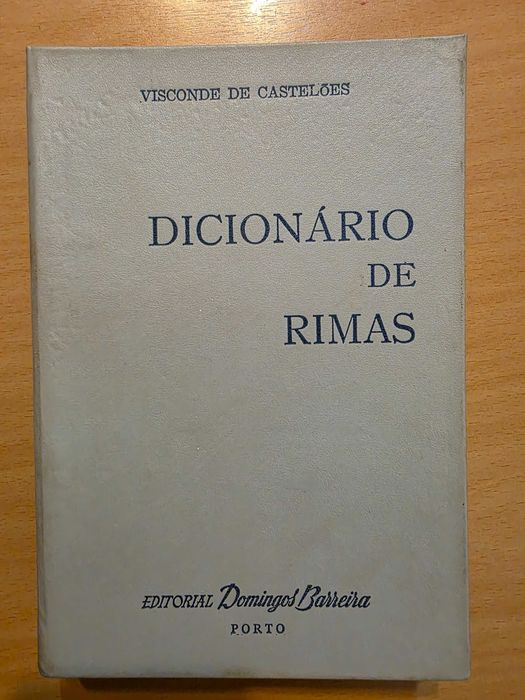 Dicionário de Rimas do Visconde de Castelões